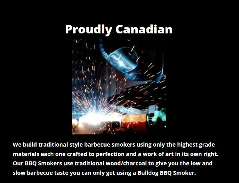 Bulldogs BBQs Smokers Made in Canada
