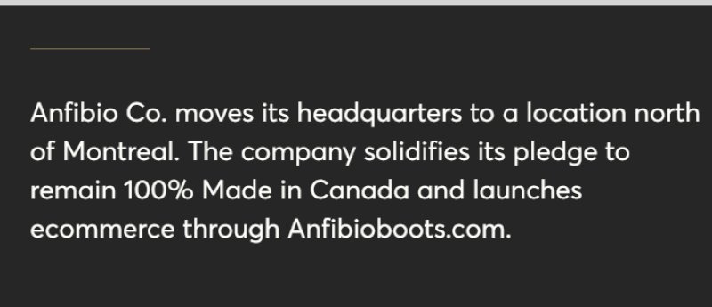 Anfibio Hiking Boots Made in Canada