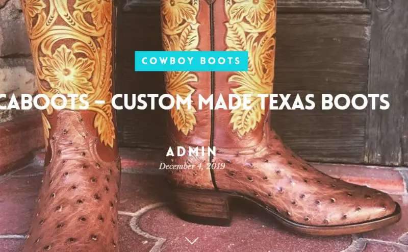 Caboots Cowboy Boots Made in USA