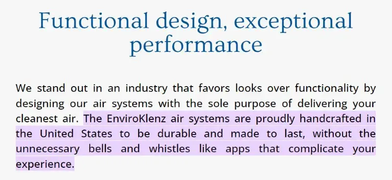 EnviroKlenz Air Purifiers Made in USA