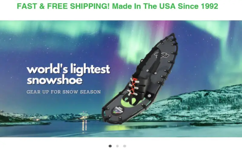 Northern Lites Snowshoes Made in USA