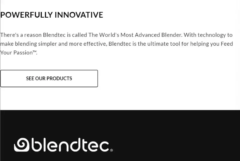 Blendtec Blenders Made in USA