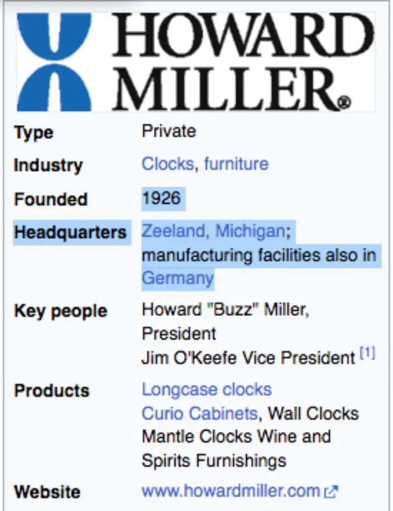 Howard Miller Clock Company Alarm Clocks Made in USA 2