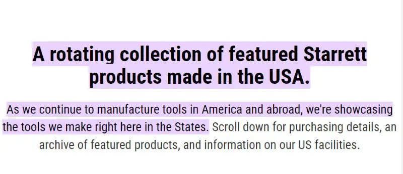 Starrett Screwdrivers Made in USA