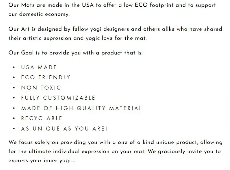 Pravacana Yoga Mats Made in USA