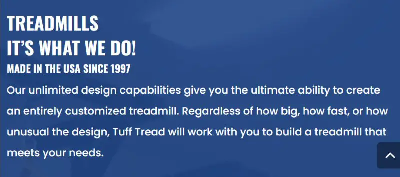 Tuff Tread Treadmills Made in USA