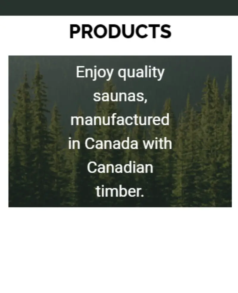 SaunaCore Saunas Made in Canada