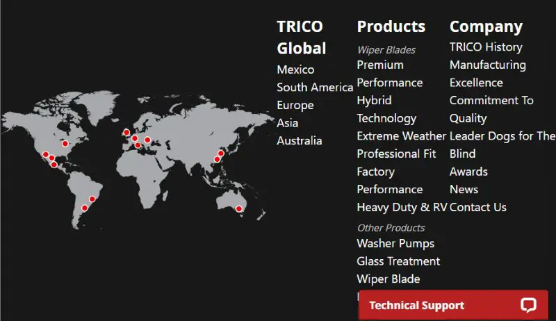 TRICO Wiper Blades Made in USA
