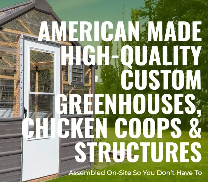 American Made Greenhouses (MMM USA) Made in USA