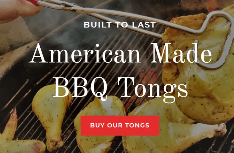 Bor-B-Q Tongs Made in USA