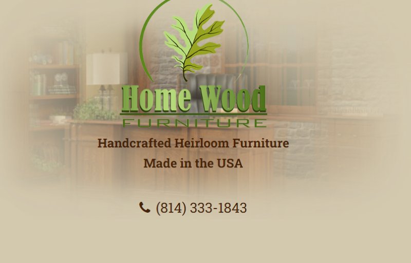 Home Wood Furniture Filing Cabinets Made in USA