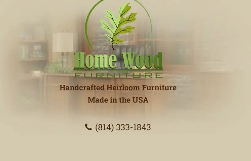 Home Wood Furniture Filing Cabinets Made in USA