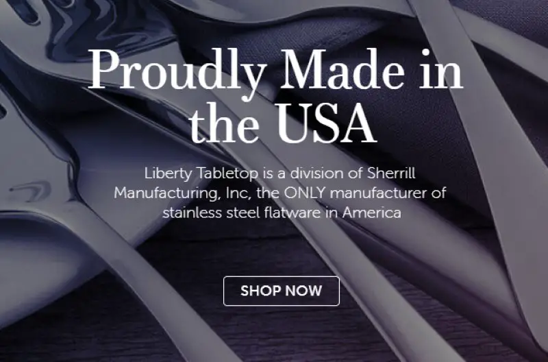 Liberty Tabletop Silverware Made in USA