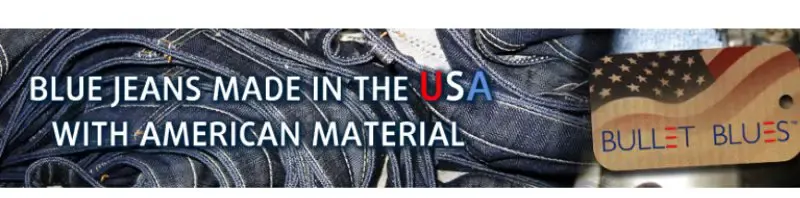 Bullet Blue’s Custom Apparel Jeans Made in USA
