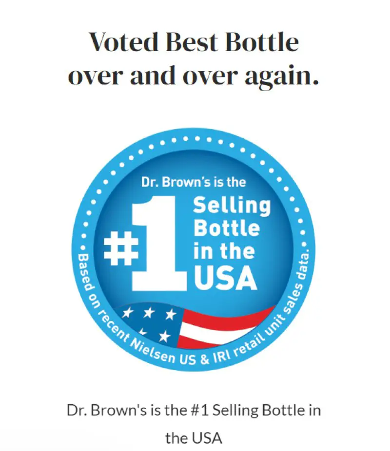 Dr. Brown’s Babby Bottles Made in USA 1