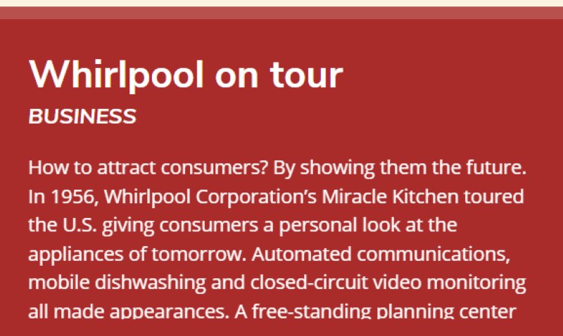 History of Whirlpool Dishwashers