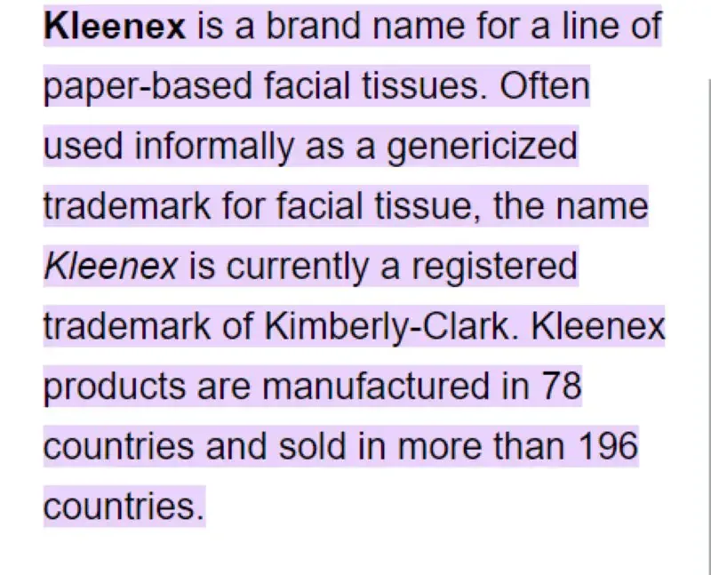Kleenex Facial Tissues Made in USA 1