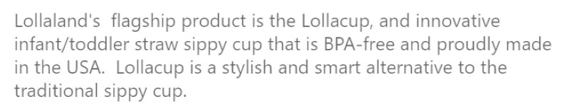 Lollaland Sippy Cups Made in USA