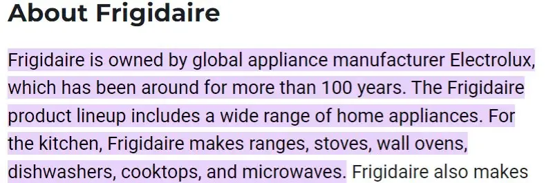 Who Makes Frigidaire Dishwashers