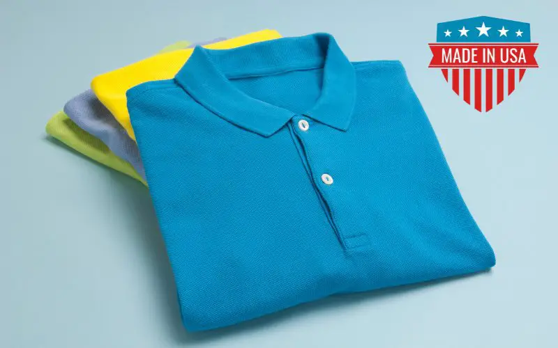 polo shirts made in usa