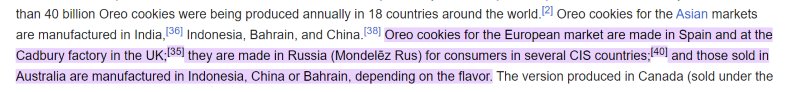 Where are Oreos Made 1