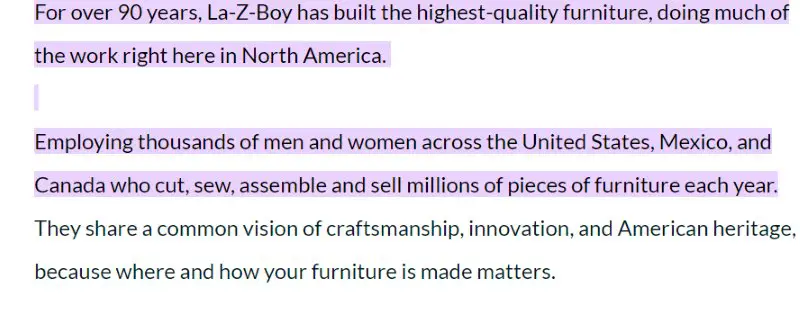 Who Makes La-Z-Boy Furniture 2